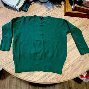 Talbots green sweater
